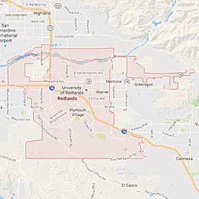 Redlands Maid Service | California | Maids2000 | Redlands - Google - Map